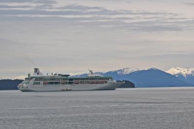 Vision of the Seas and tender boats