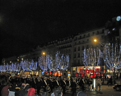 Champs d'Elysee Night Parade