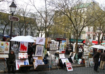 Montmartre-Painters Market