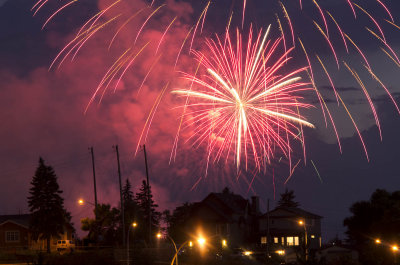 Edmonton Canada Day Fireworks