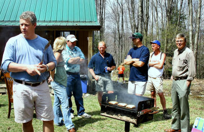 Scott, Hunter, Damon, Kenny, Ethan, Charlie, Cow and Lee