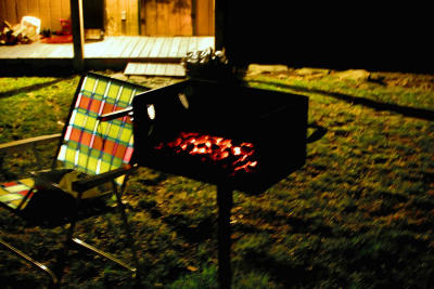 the coals never die....rumor has it they fire up by themselves at midnight during full moons
