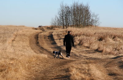 A Man and His Dog