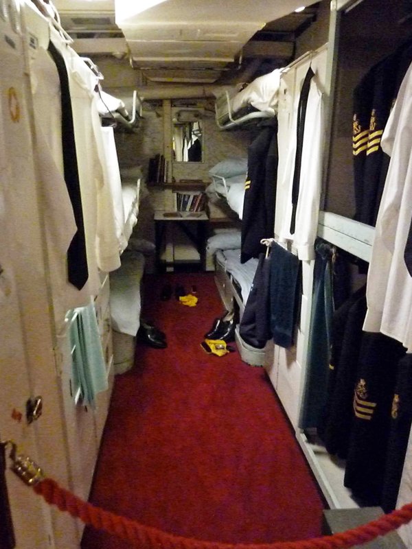 Petty Officer Quarters on the Britannia