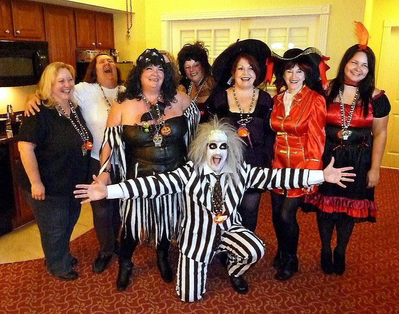 Beetlejuice and the Ladies at Our Party