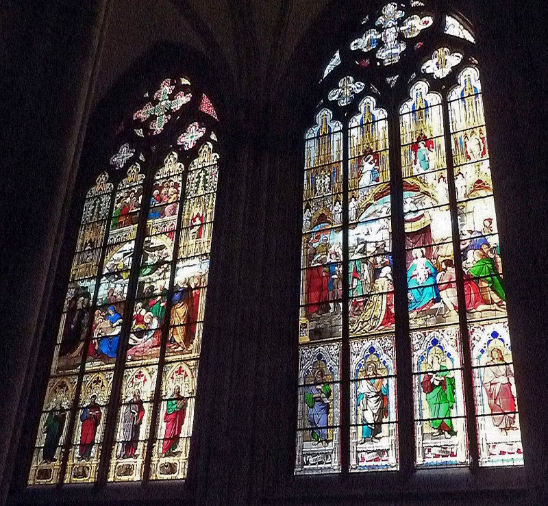 Stained Glass in Cologne Cathedral