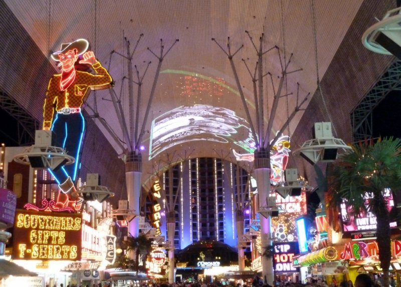 Vegas Vic on Fremont St. Since 1951