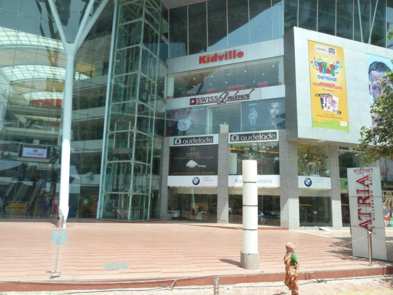 Upscale Atria Mall in Bombay, India