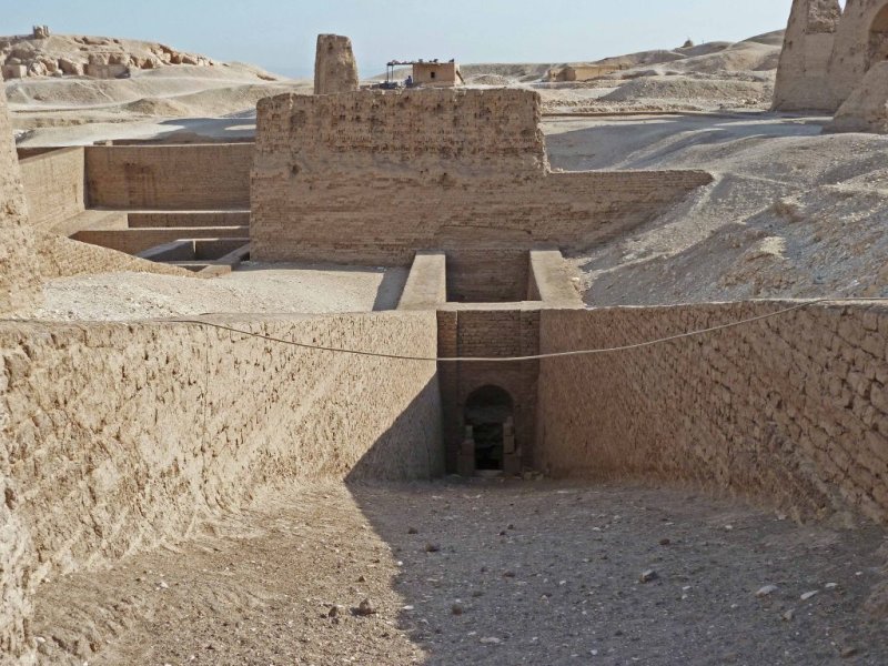 The Tomb of Pabasa (664-610 BC) is Near Hatshepsuts Temple