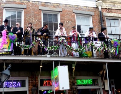 Bourbon Street Balcony