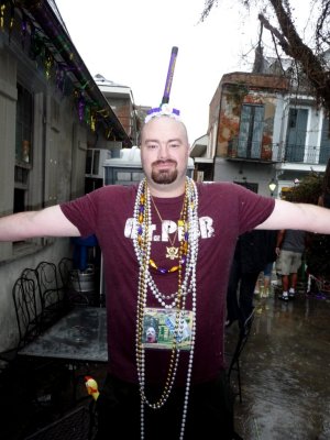 John Sporting a Tuck's Plunger