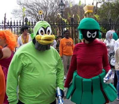 Space Duck & Marvin the Martian