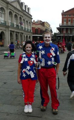 Fat Tuesday in Jackson Square