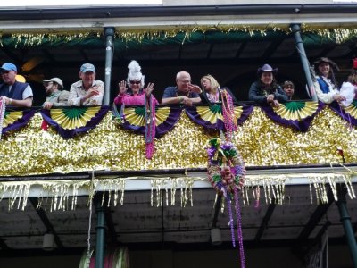 Bourbon Vieux Balcony