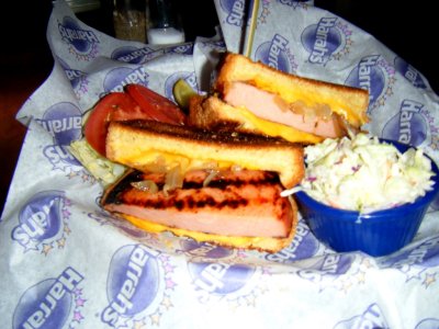 Fried Bologna Sandwich at Toby Keith's