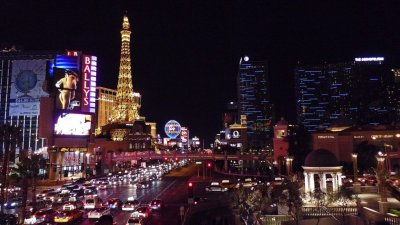 Night on Las Vegas Strip