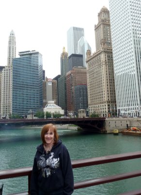 Bridge Overlooking Chicago River