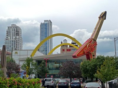 Hard Rock + Rock & Roll McDonald's in Chicago