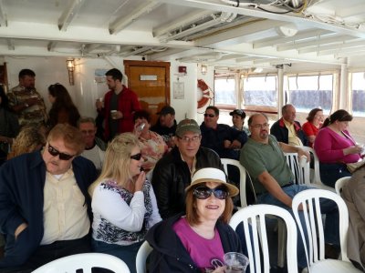 Onboard for the Architectural River Cruise