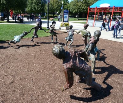 Statue at Navy Pier, Chicago