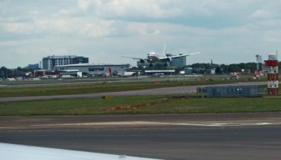 Arriving at Heathrow Airport