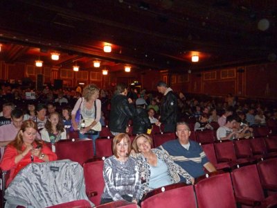 Susan, Susan, & Kevin in Dominion Theatre, London