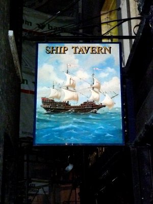 After Theatre Drinks at Ship Tavern Pub