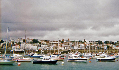 St.  Peter Port Harbor, Guernsey Island, UK