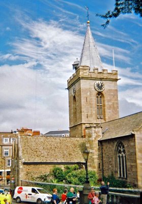 The Parish Church in St. Peter Port (parts date to 13th Century)