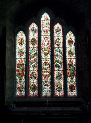 Stained Glass in St. Multose Church