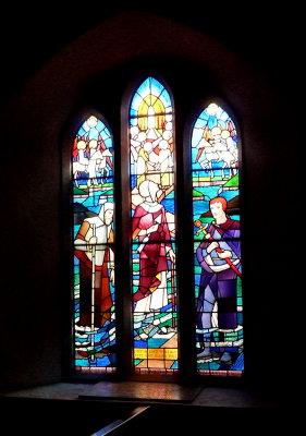 Stained Glass in St. Multose Church