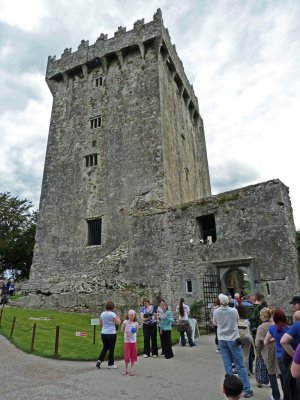Waiting to Enter Blarney Castle