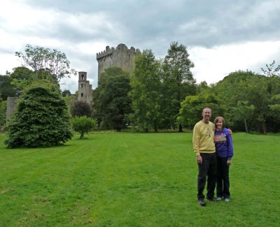 Leaving Blarney Castle