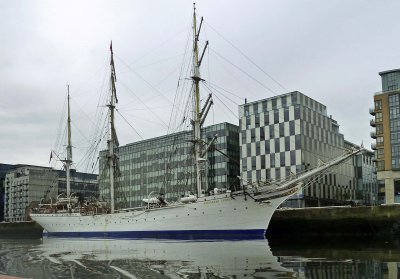 1914 Tall-masted Norwegian Ship