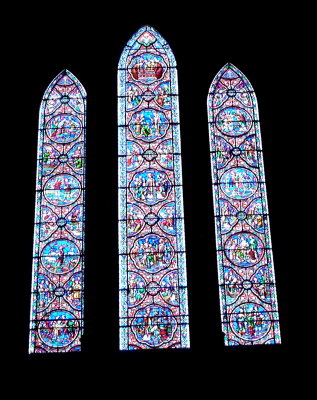 Stained Glass in St. Patrick's Cathedral, Dublin