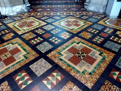 Floor in St. Patrick's Cathedral, Dublin