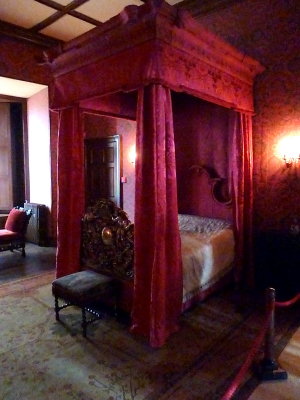 The King's Bedroom in Chirk Castle