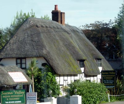 Thatched Roof Restaurant in The New Forest