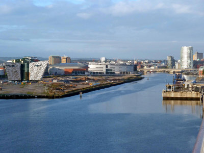 Docked in Belfast, Northern Ireland