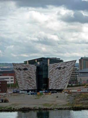 Titanic Signature Project (Open 2012) is Being Built Where the Titanic Was Constructed in Belfast 100 Years Ago
