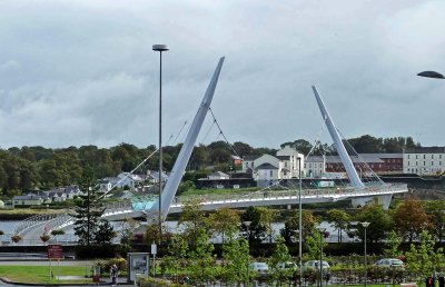 The 'Peace Bridge', Derry, N. Ireland