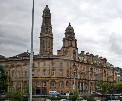 Town Hall, Greenock, Scotland