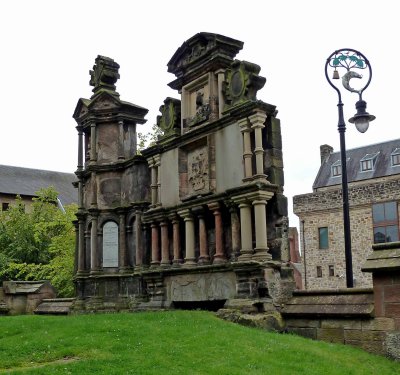 Family Headstone in St. Mungo's Cemetery, Glasgow