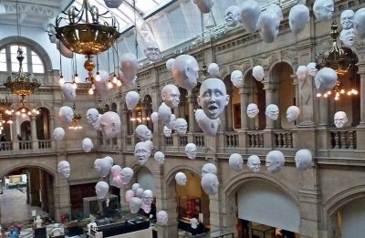 View from 2nd Floor of Kelvingrove Gallery, Glasgow