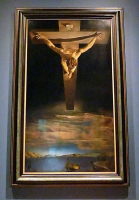 Christ of St. John of the Cross (1951) by Salvador Dali, Kelvingrove Gallery
