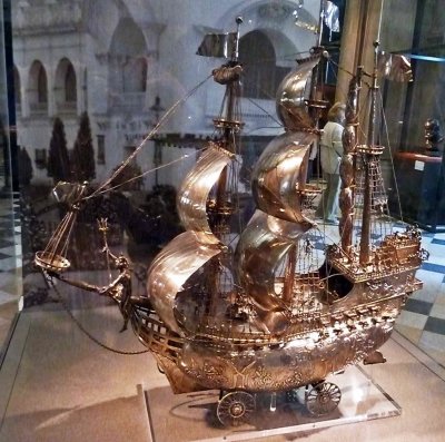 1901 International Yacht Race Trophy, Kelvingrove Gallery