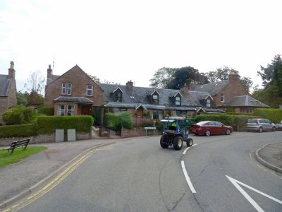 Scottish Town on the Way to Loch Ness