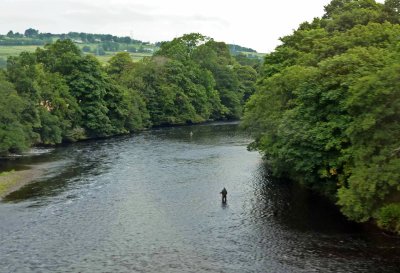 Fly Fishing in the Beauly River, Scotland