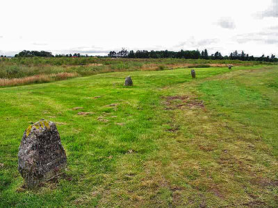 Clan Markers on Field of Battle of Culloden