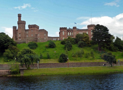Inverness Castle (1836) Above the River Ness